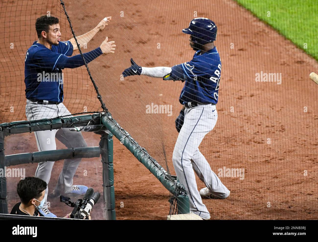 Rays shortstop, Willy Adames, on his home run in Game 3 