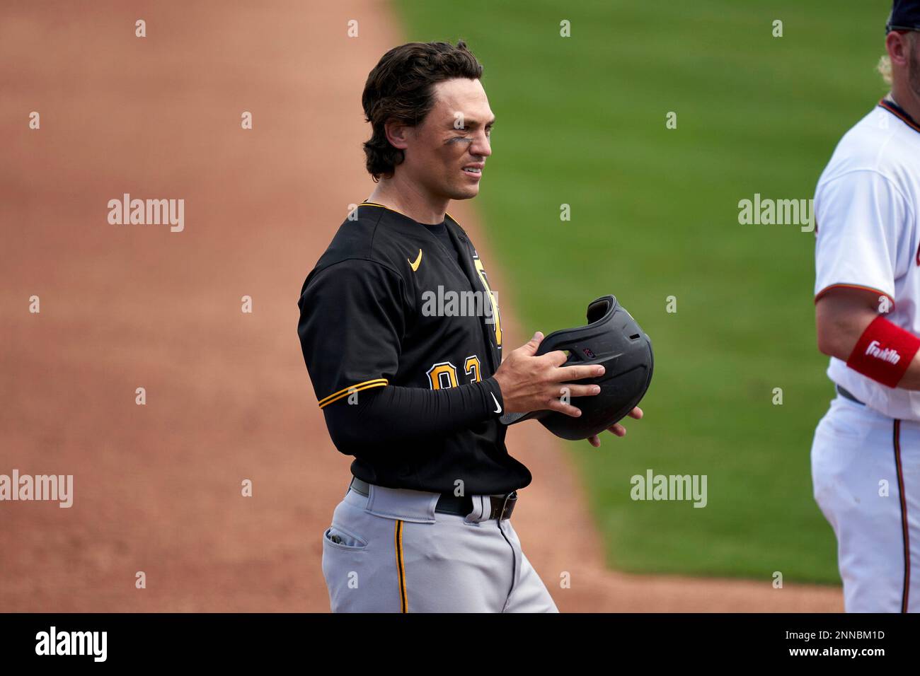 Pittsburgh Pirates Tony Wolters (93) during a Major League Spring