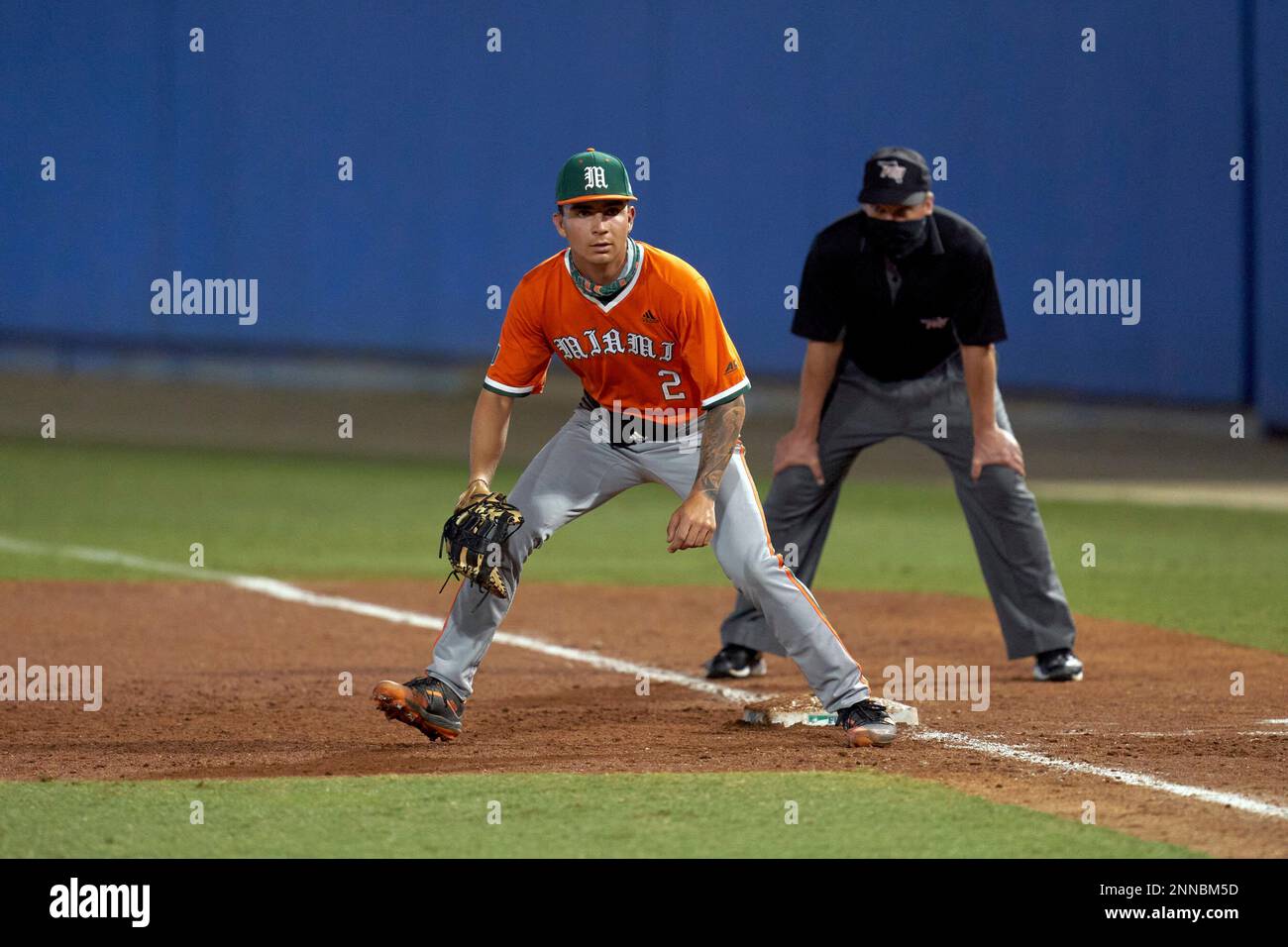 CHARLOTTE, NC - MAY 25: CJ Kayfus (2) of the Miami Hurricanes