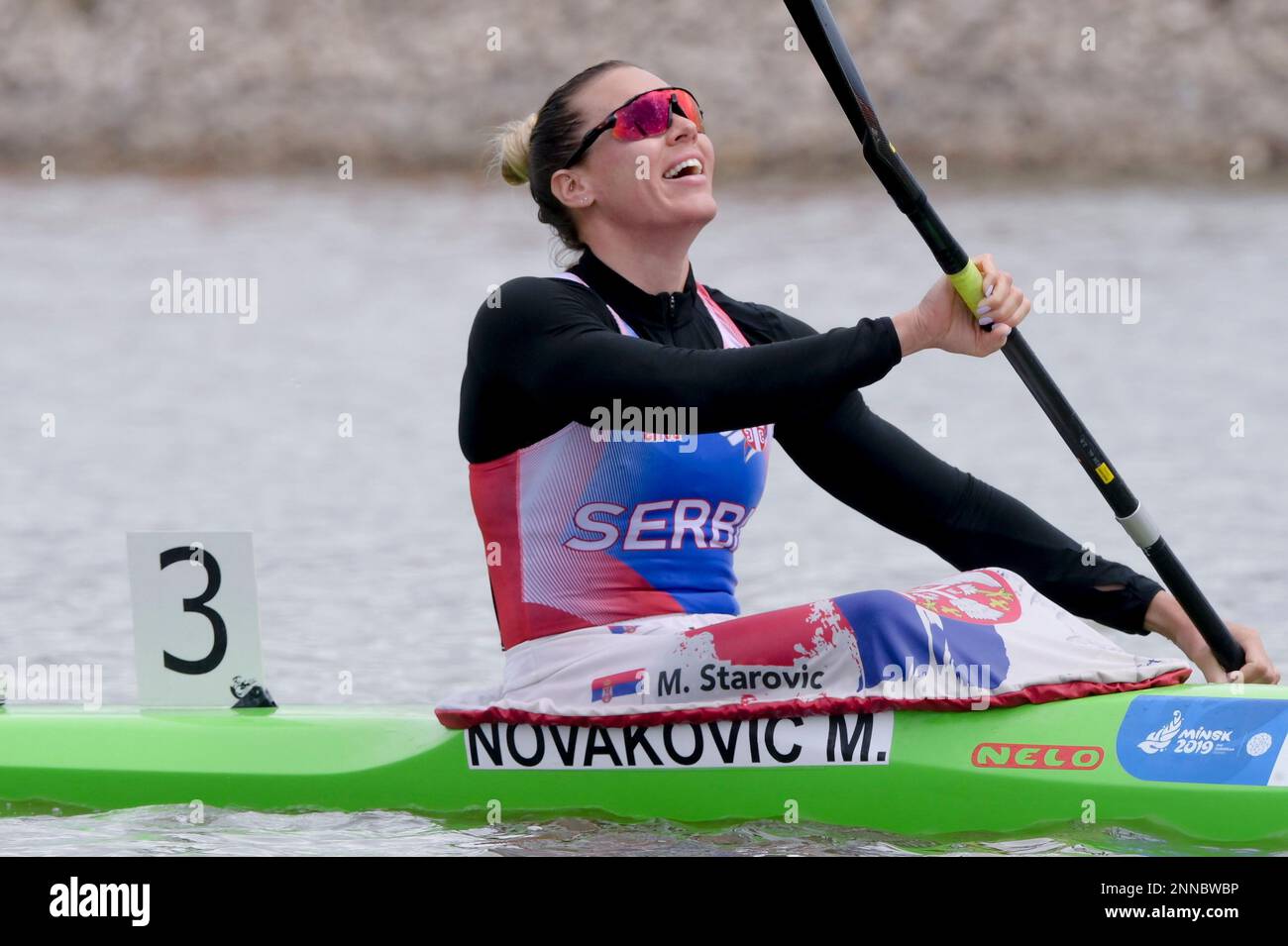 Milica Novakovic Of Serbia Competes In The Women's K1 500m Final Race ...