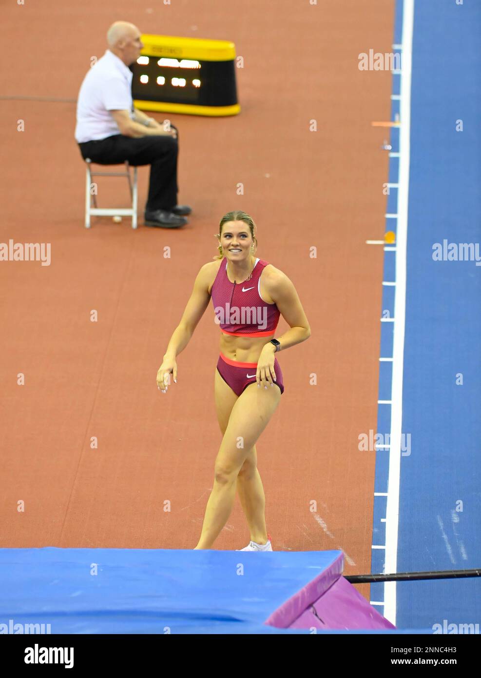 Birmingham, UK, 25 February 2023NEWMAN Alysha CAN Women's Pole Vault