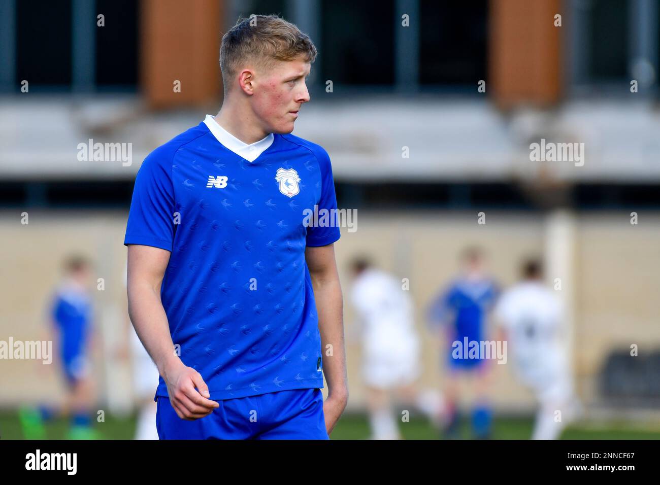 Barry, UK. 14th July, 2023. Lewys Twamley of Cardiff City in