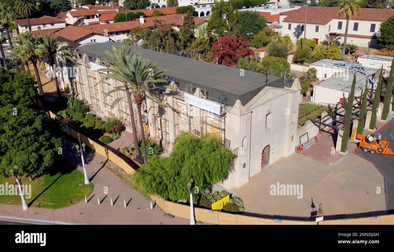 FILE - In this Dec. 2, 2020, file photo, the San Gabriel Mission, a 249 ...