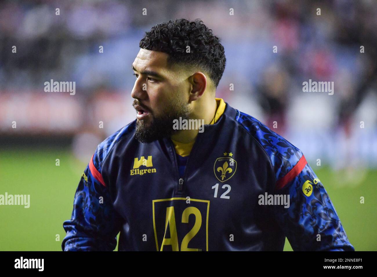 Wigan, England 24th February 2023 Wakefield Trinity's Kelepi