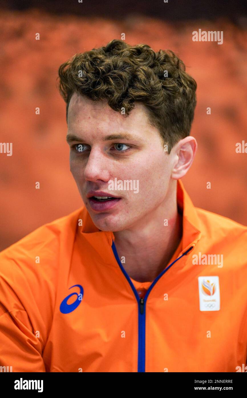 ARNHEM NETHERLANDS FEBRUARY 23: Bram Buigel of the Netherlands ARNHEM NETHERLANDS FEBRUARY 23: Bram Buigel of the Netherlands