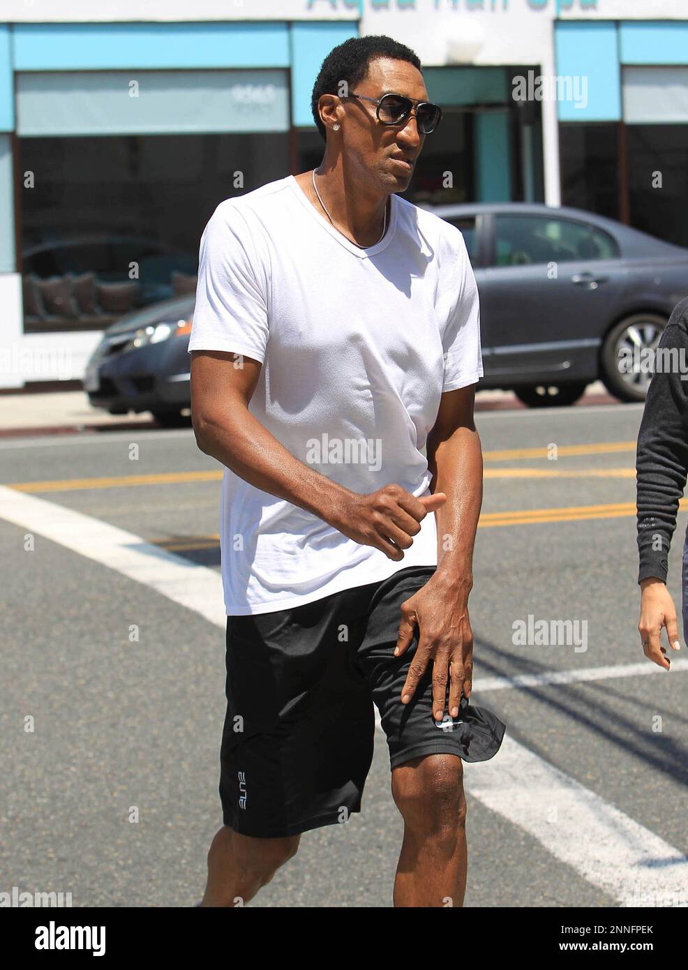Photo by: STRF/STAR MAX/IPx 2021 4/19/21 Antron Pippen, the eldest son ...