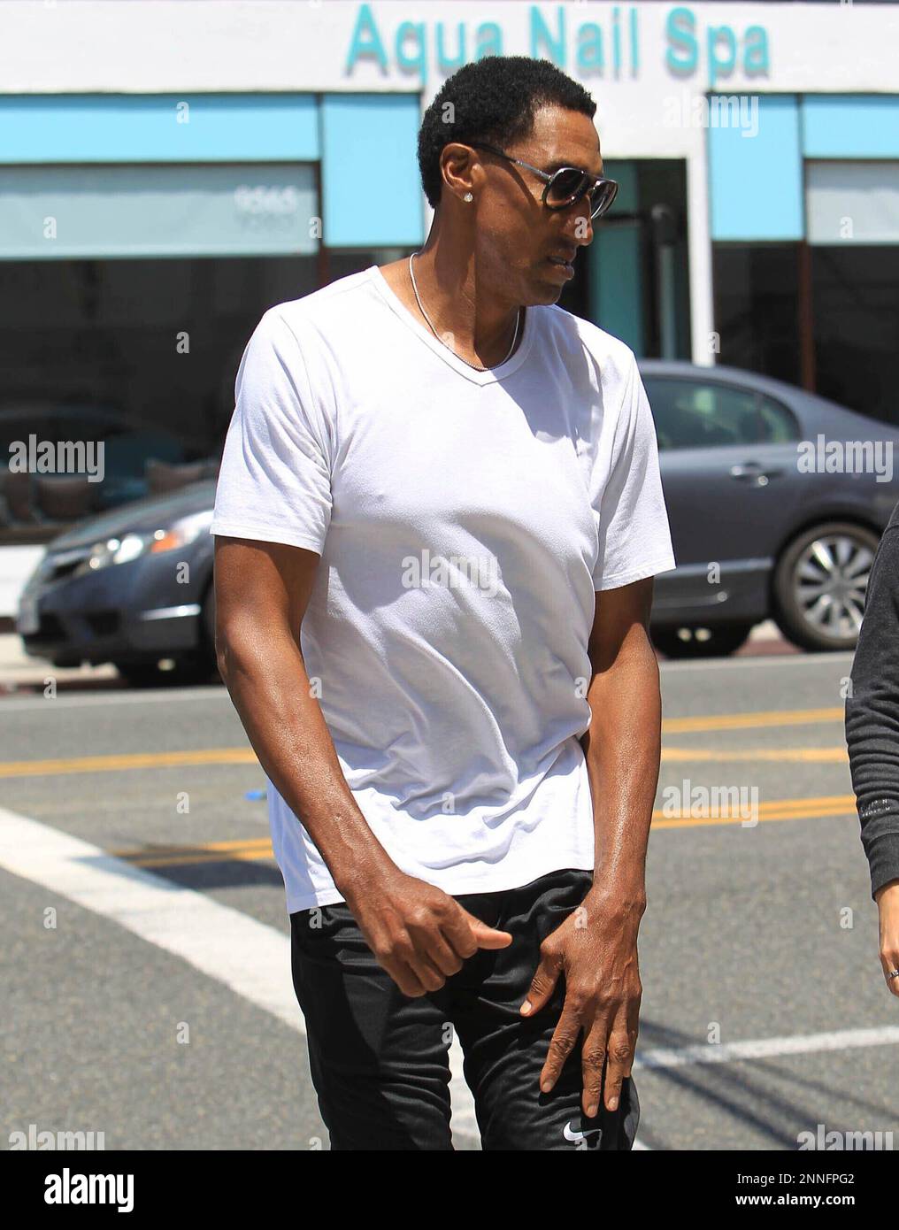 Photo by: STRF/STAR MAX/IPx 2021 4/19/21 Antron Pippen, the eldest son ...