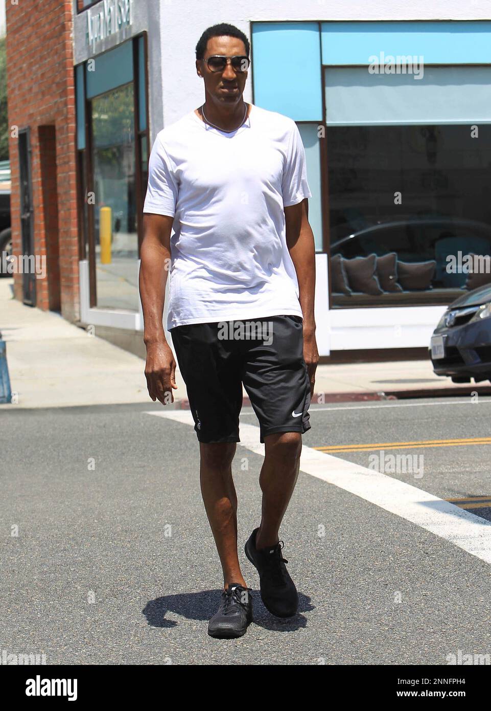 Photo by: STRF/STAR MAX/IPx 2021 4/19/21 Antron Pippen, the eldest son ...