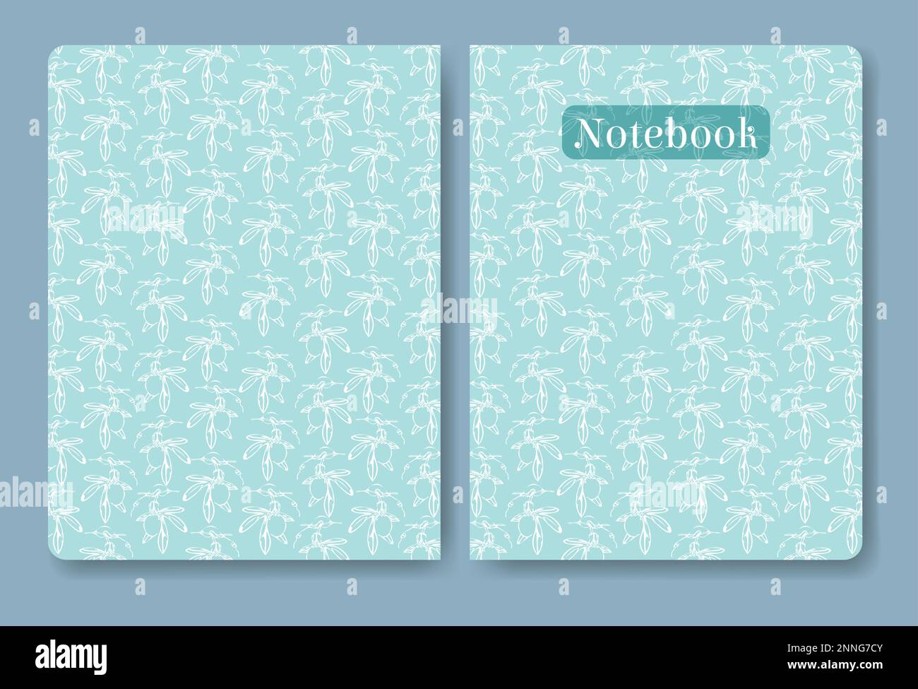 Papaya monochrome sketch seamless pattern notebook cover template ...