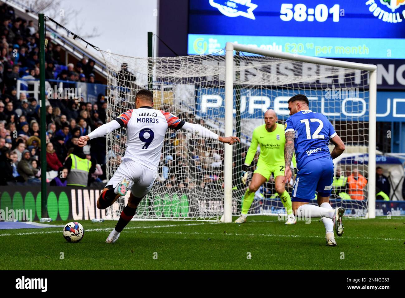 25th February 2023 St Andrews, Birmingham, West Midlands, England; EFL Championship Football