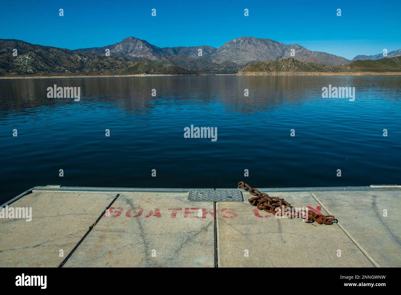Lake Isabella is a reservoir near Bakersfield in Kern County,