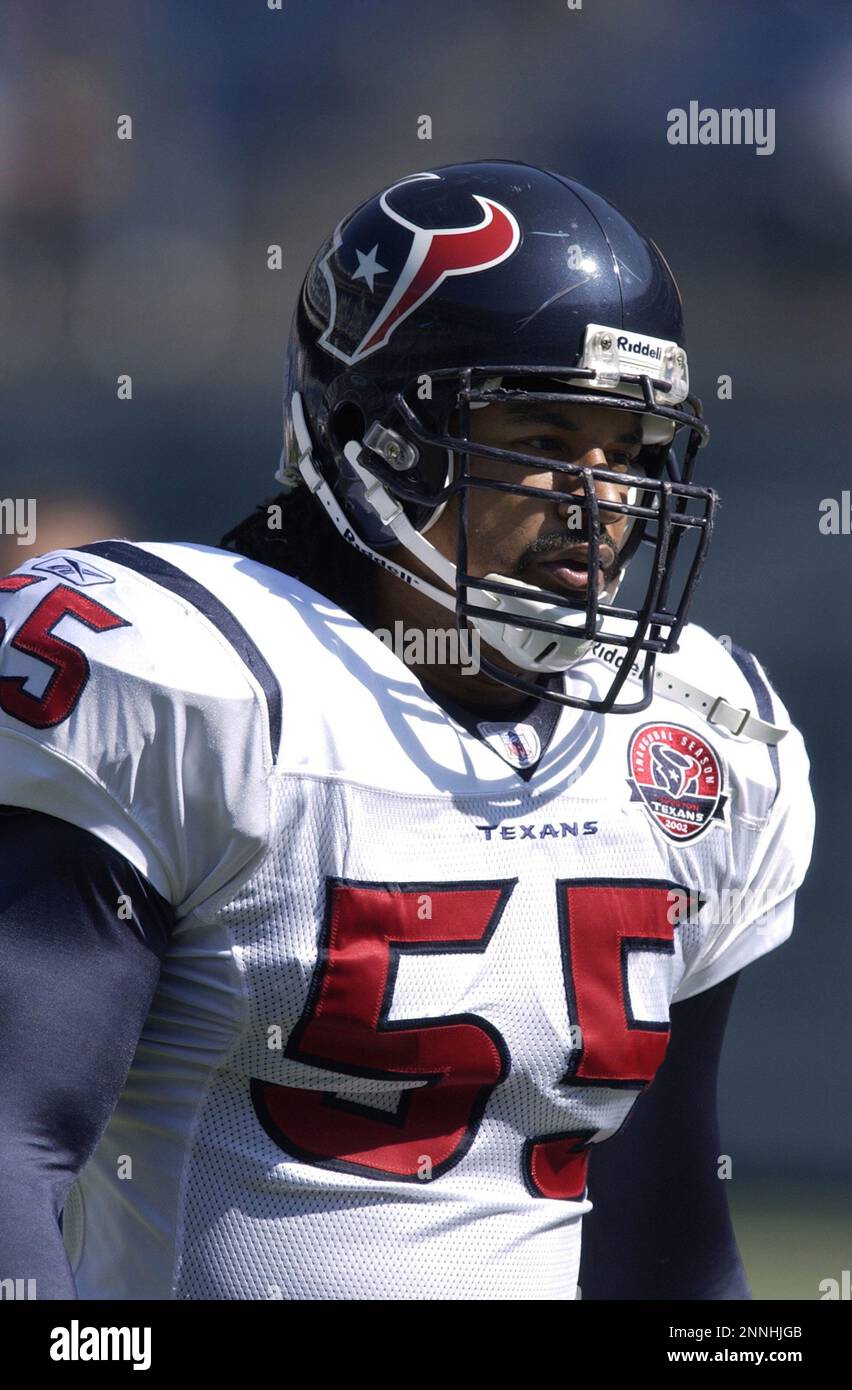 29 Sept 2002: Jamie Sharper of the Houston Texans during the Texans 35-17  loss to the Philadelphia Eagles at Veteran's Stadium in Philadelphia, PA.  (Icon Sportswire via AP Images Stock Photo - Alamy