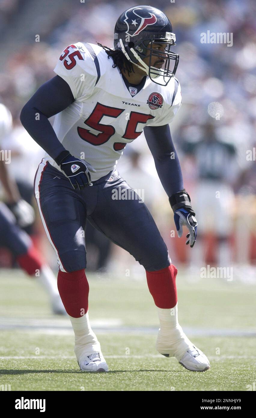 29 Sept 2002: Jamie Sharper of the Houston Texans during the Texans 35-17  loss to the Philadelphia Eagles at Veteran's Stadium in Philadelphia, PA.  (Icon Sportswire via AP Images Stock Photo - Alamy