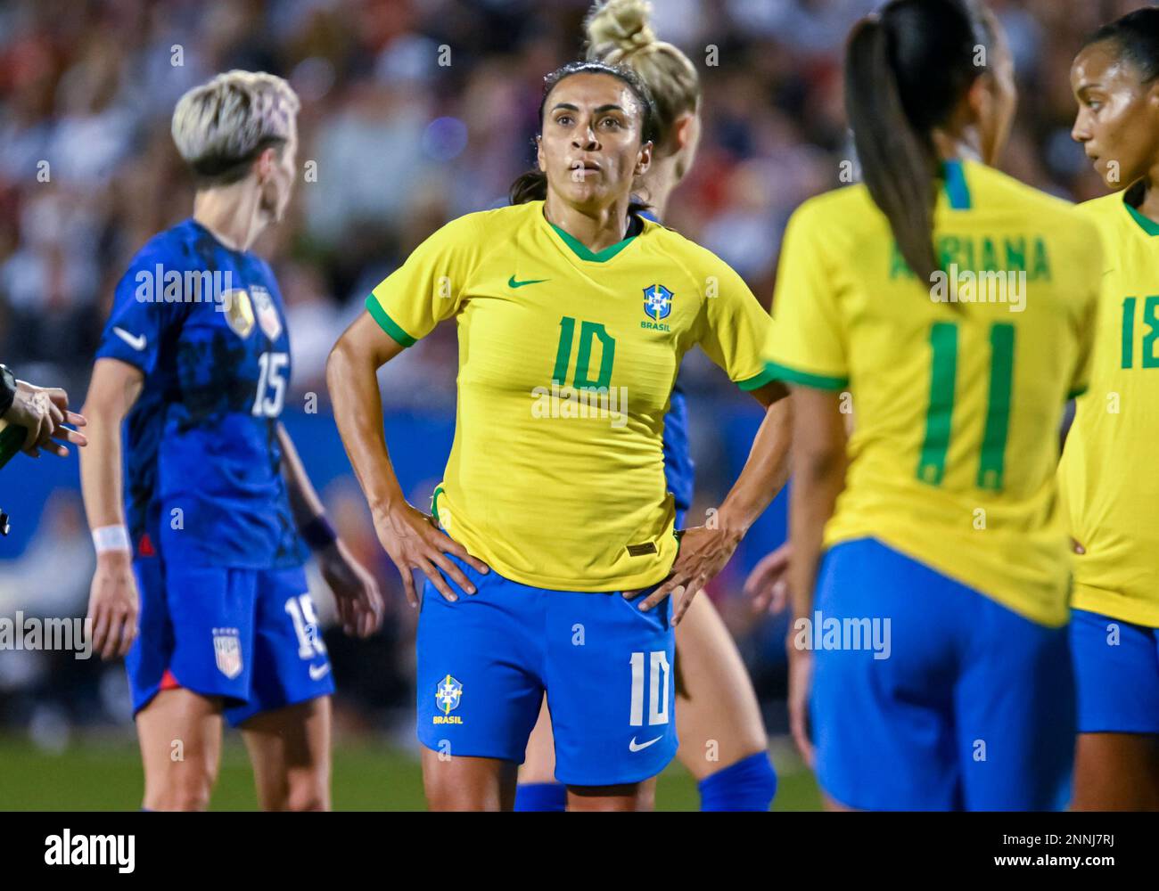 How the Brazil vs. USA Friendly Unfolded