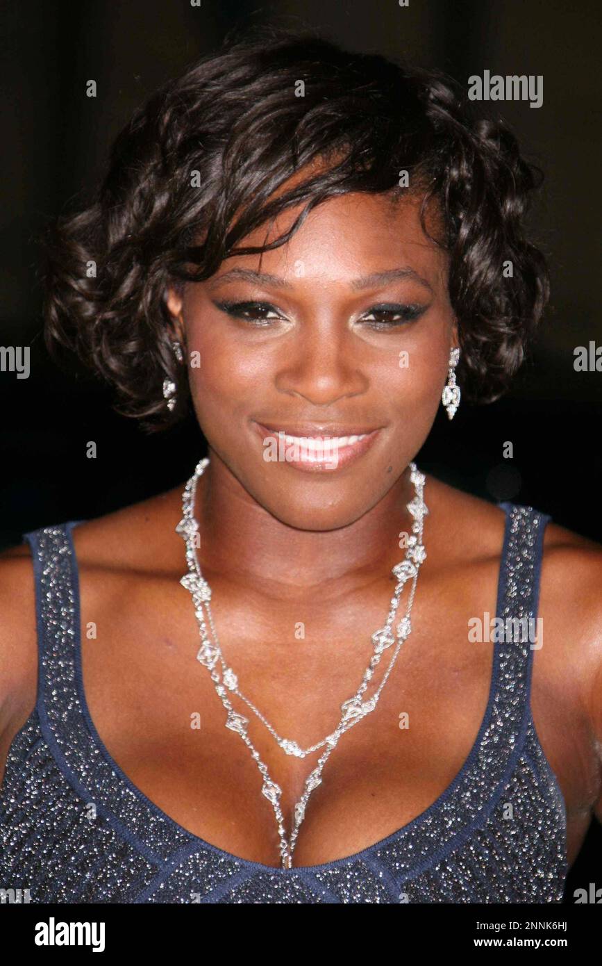 Serena Williams attends the Zac Posen Showing of Spring 2008 Collection