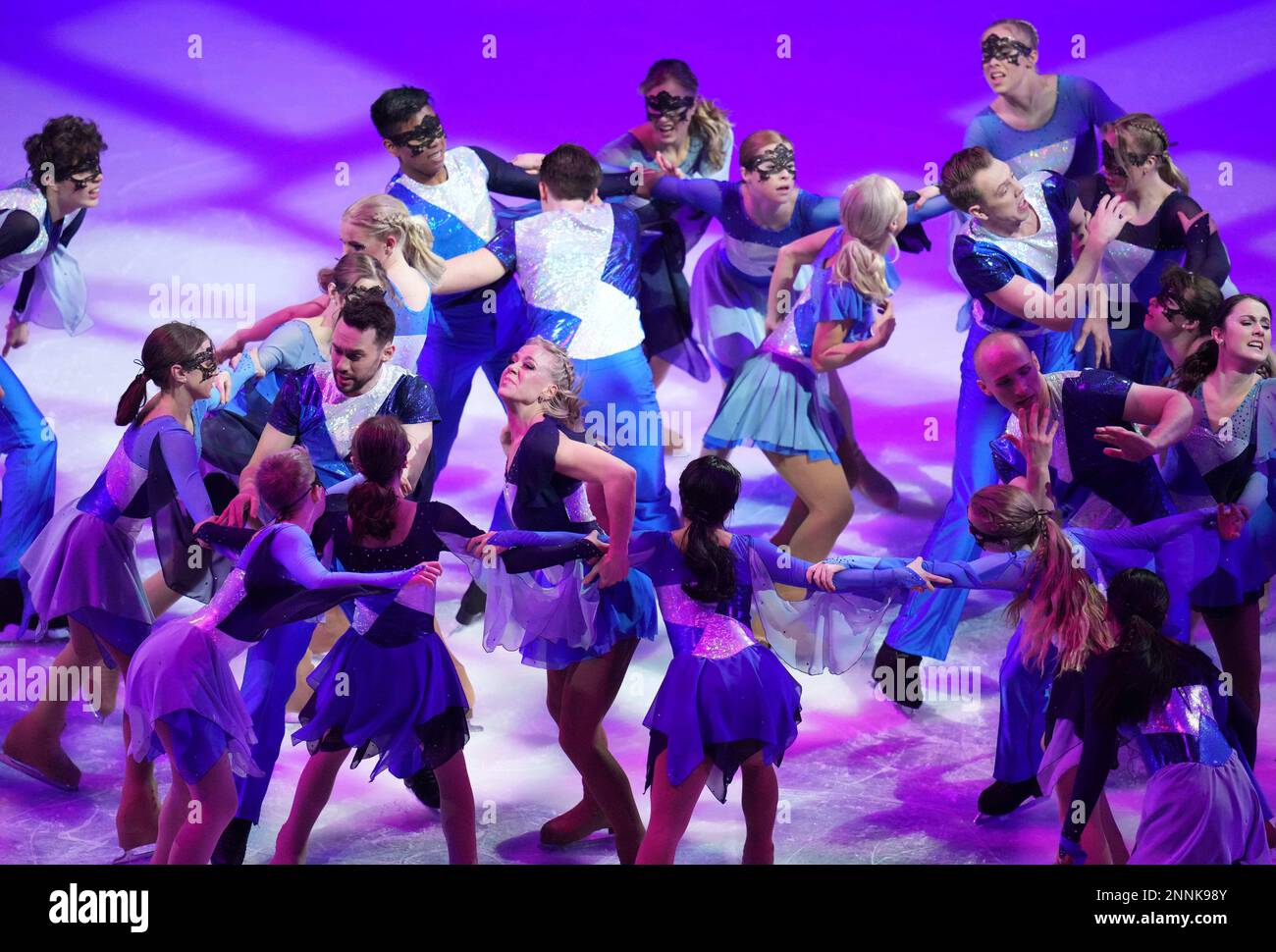 The opening ceremony of World Figure Skating Championships is held at