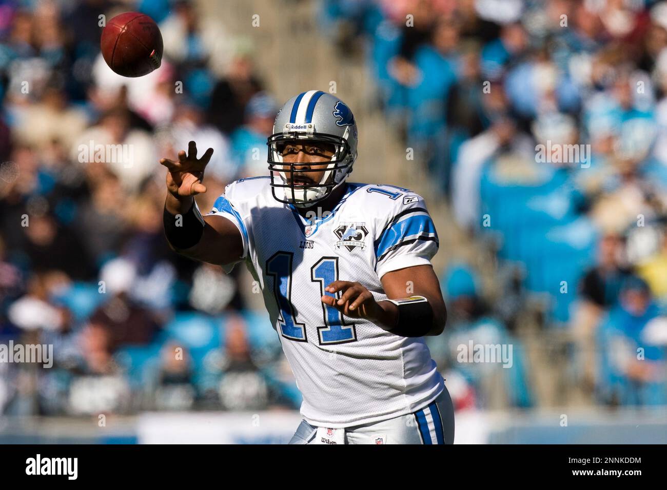 Detroit Lions quarterback Daunte Culpepper (11) during an NFL football