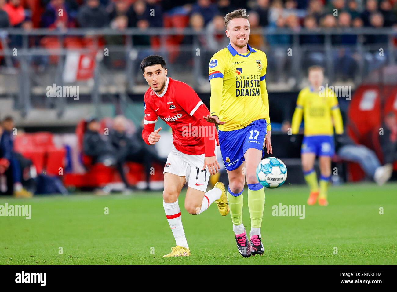 25-02-2023: Sport: AZ v Cambuur ALKMAAR, NETHERLANDS - FEBRUARY 25: Ben ...