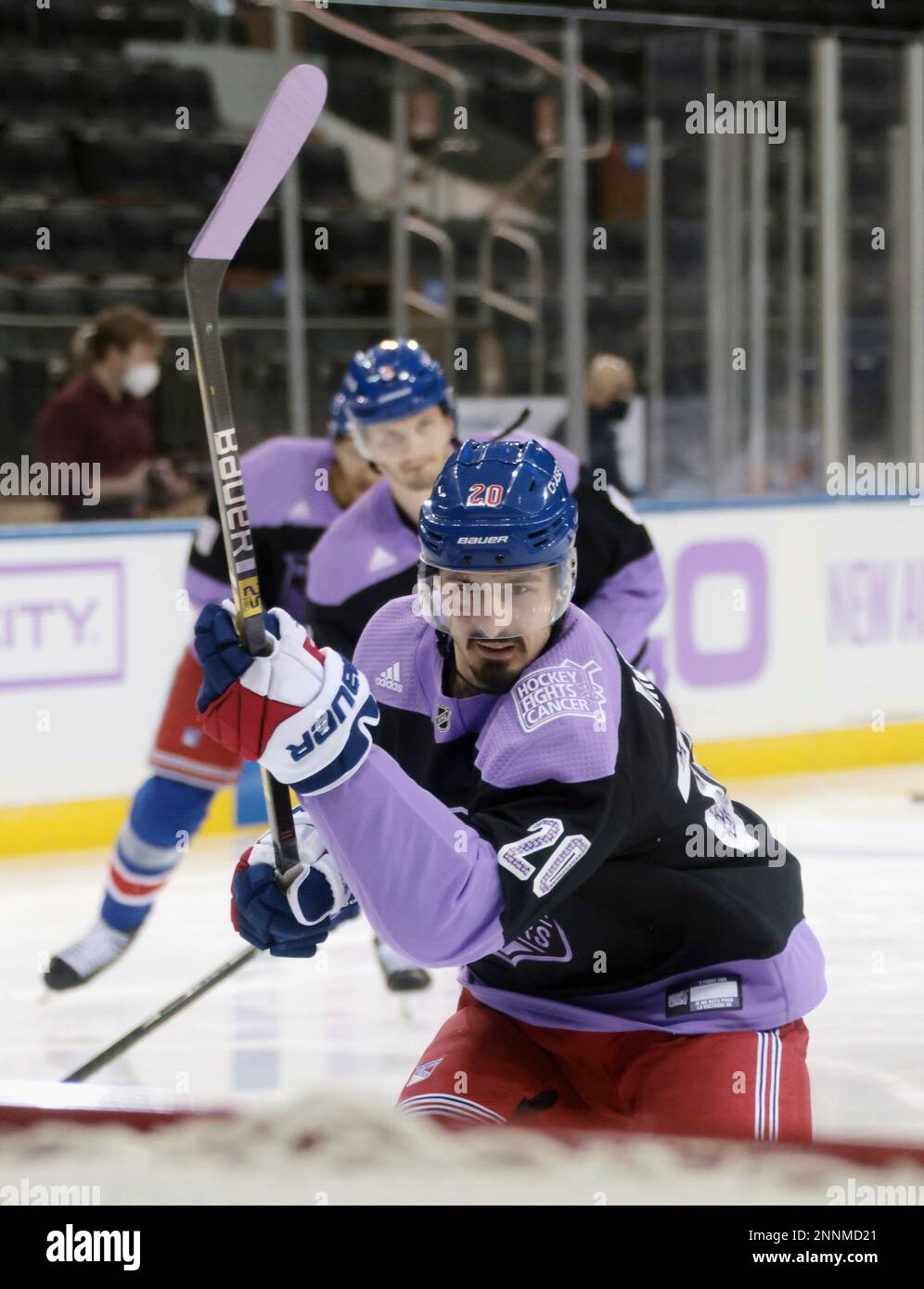 new york rangers hockey fights cancer jersey
