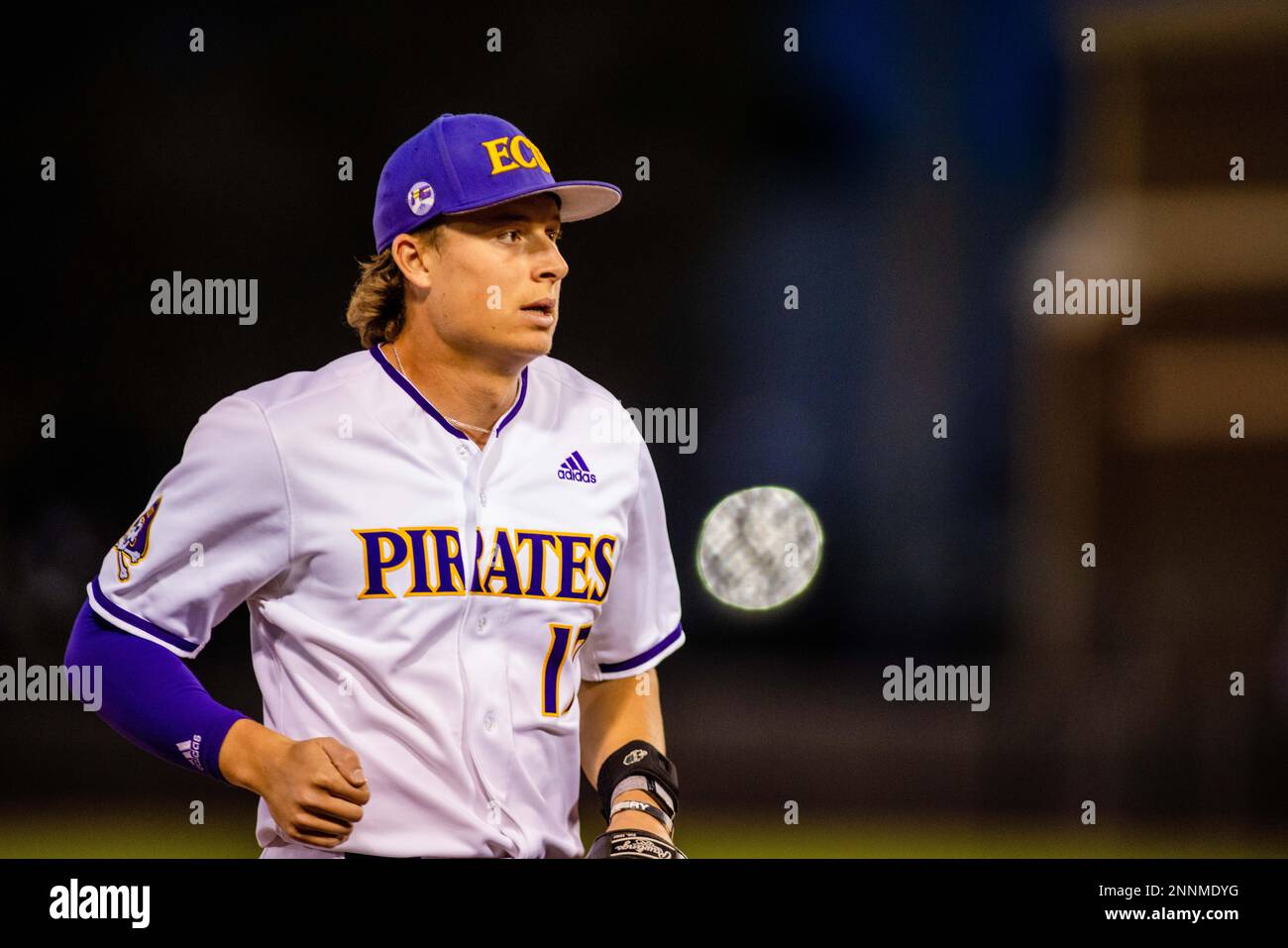 Greenville, NC, USA. 24th Feb, 2023. East Carolina Pirates Head