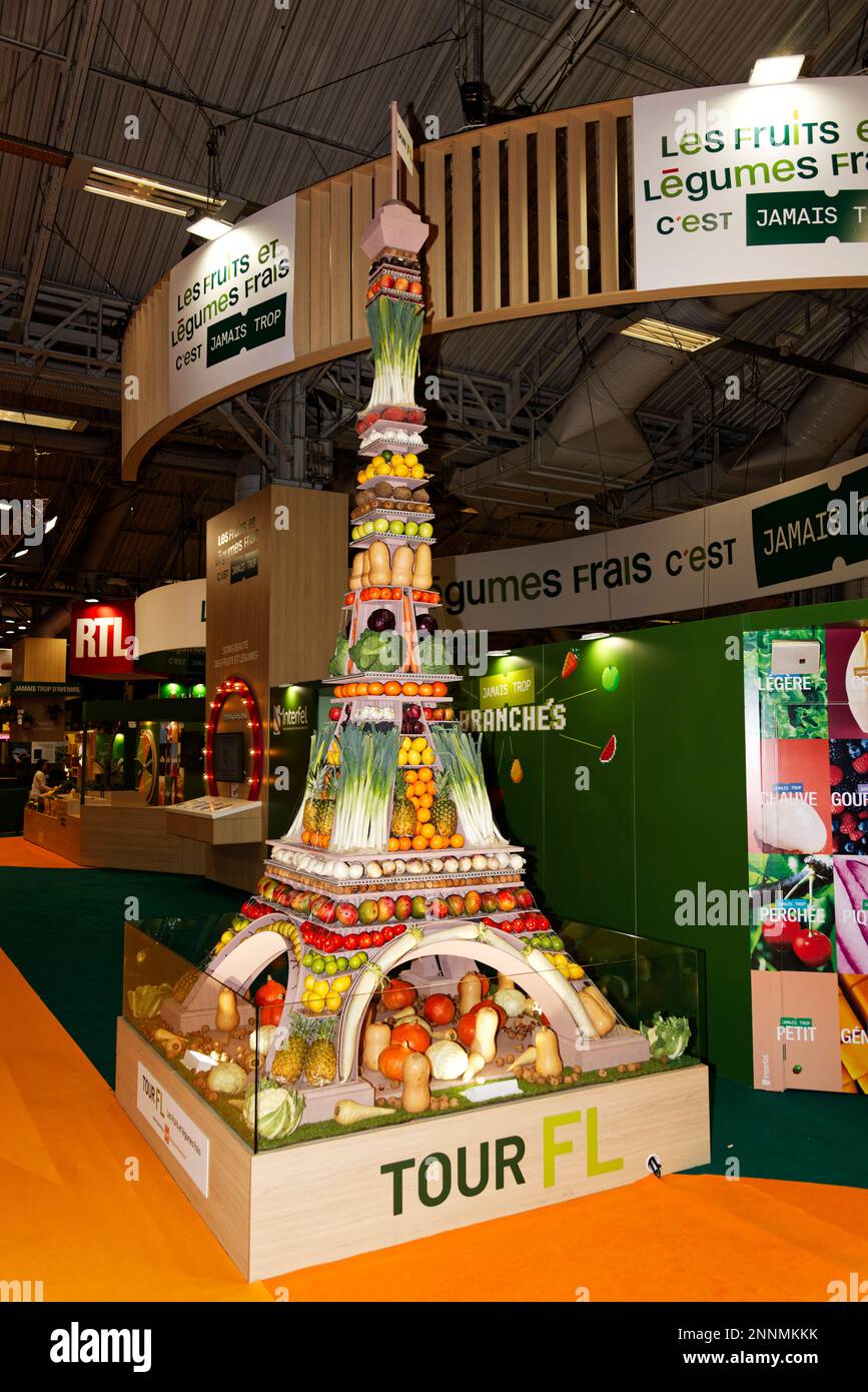 Paris, France. 25th Feb, 2023. The 59th International Agricultural Show