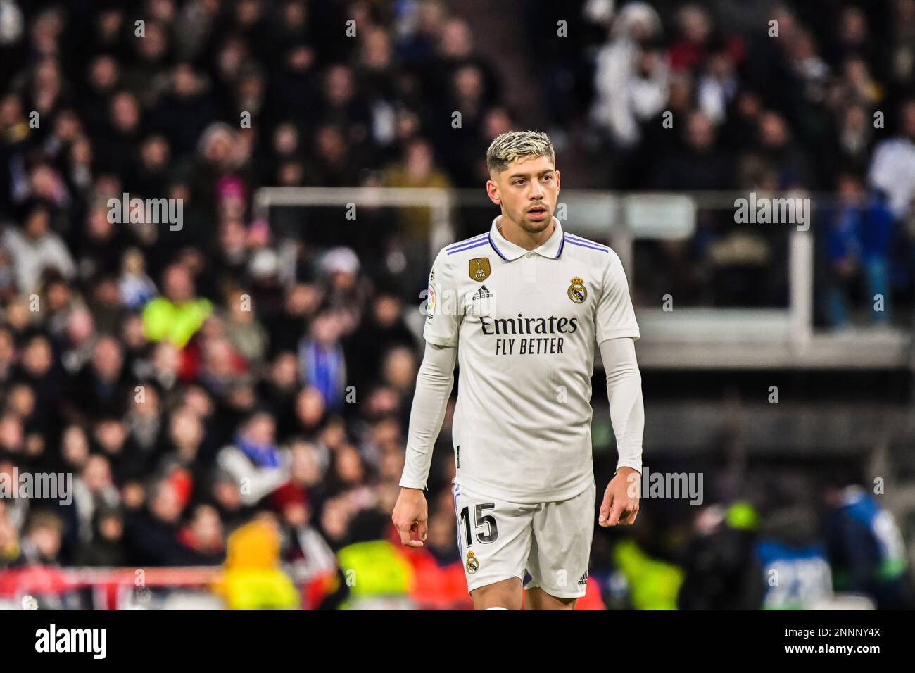 #15 Valverde 23/24 Real Madrid バルベルデ XL Valverde Real Madrid 23/24 UCL Third Jersey - SoccerArmor -