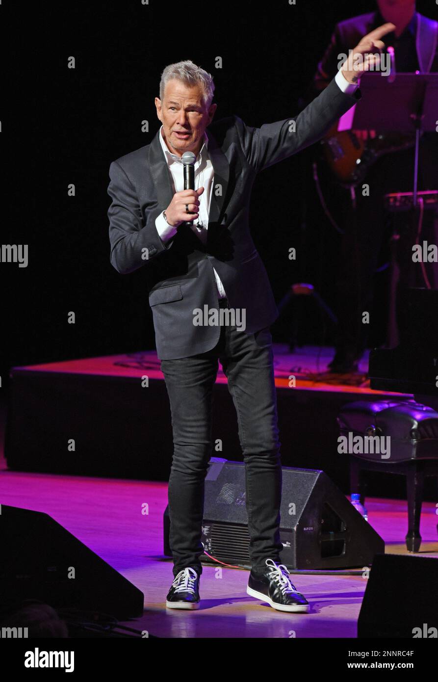 Atlanta, GA, USA. 25th Feb, 2023. David Foster on stage for An Intimate