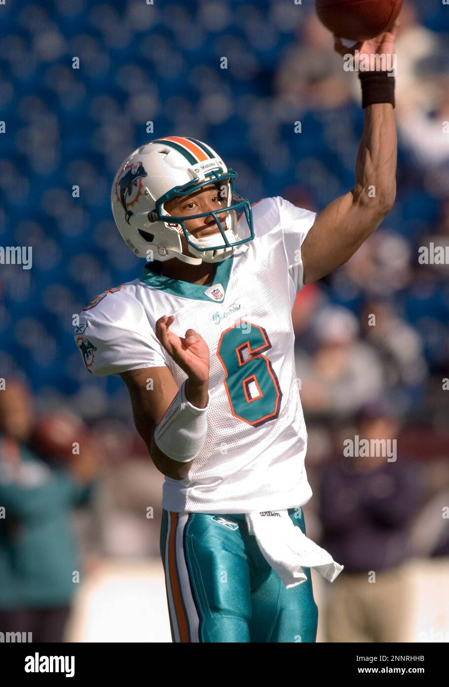 08 November 2009. Dolphins Quarterback Pat White (6) during