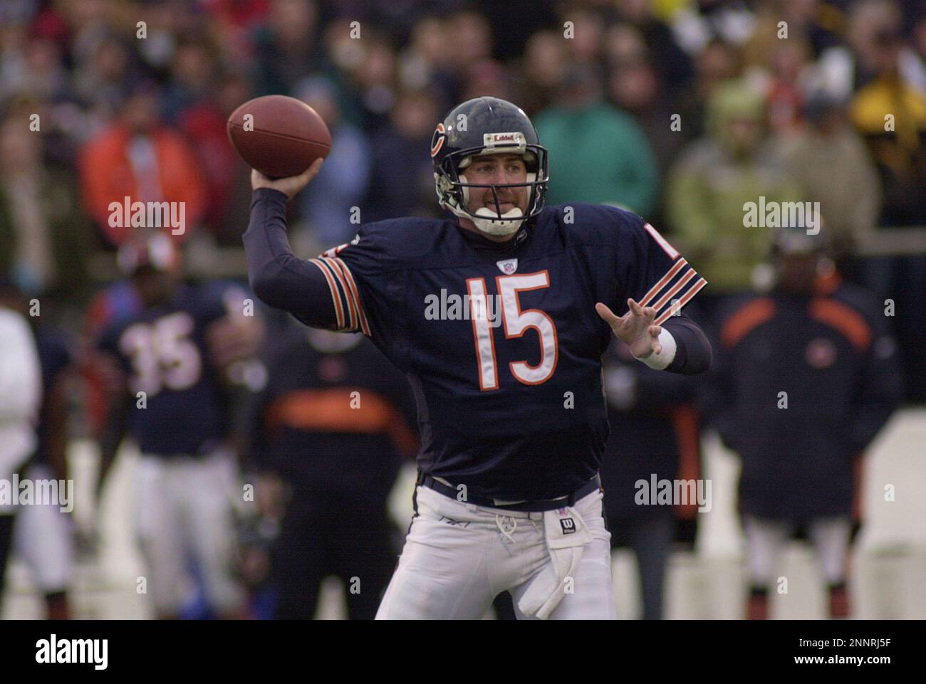 24 November 2002: Chicago Bears wide receiver Ahmad Merritt in the Chicago  Bears 20-17 win over the Detroit Lions in overtime at Memorial Stadium in  Champaign, Ill. (Icon Sportswire via AP Images