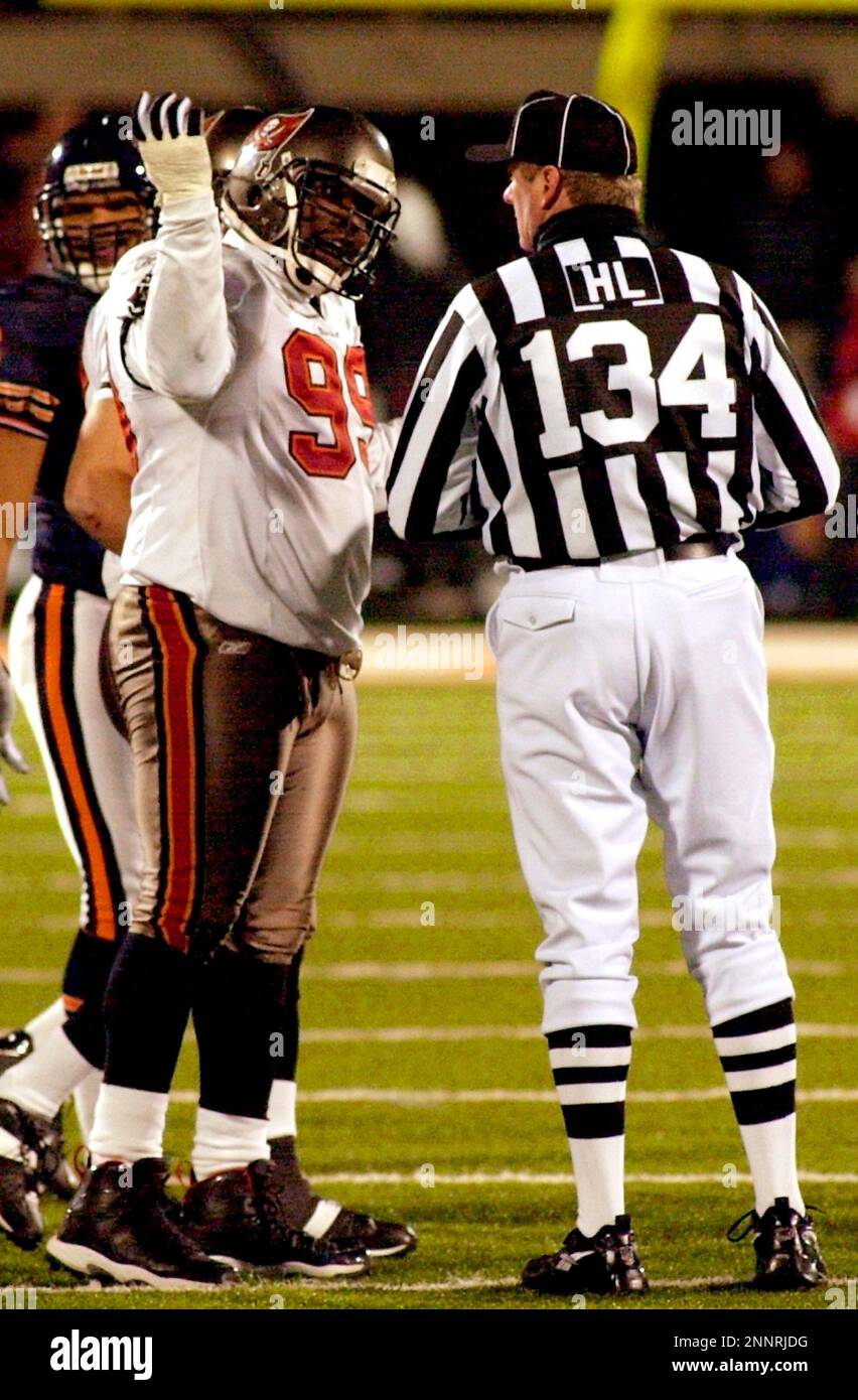 Warren Sapp of the Tampa Bay Buccaneers Stock Photo - Alamy