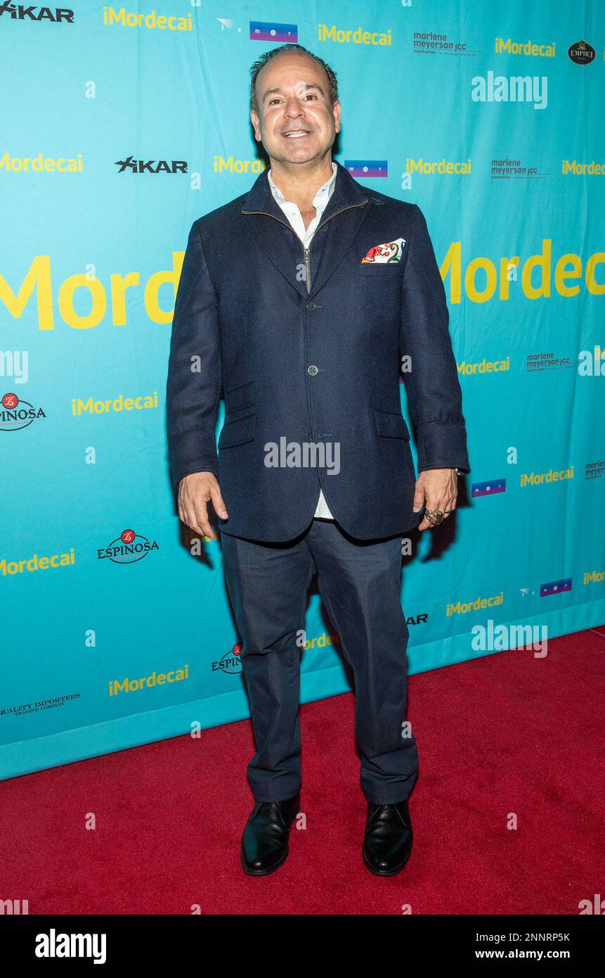 New York, United States. 22nd Feb, 2023. Marvin Samel attends the 'iMordecai' New York Screening at JCC Manhattan (Photo by Lev Radin/Pacific Press) Credit: Pacific Press Media Production Corp./Alamy Live News Stock Photo