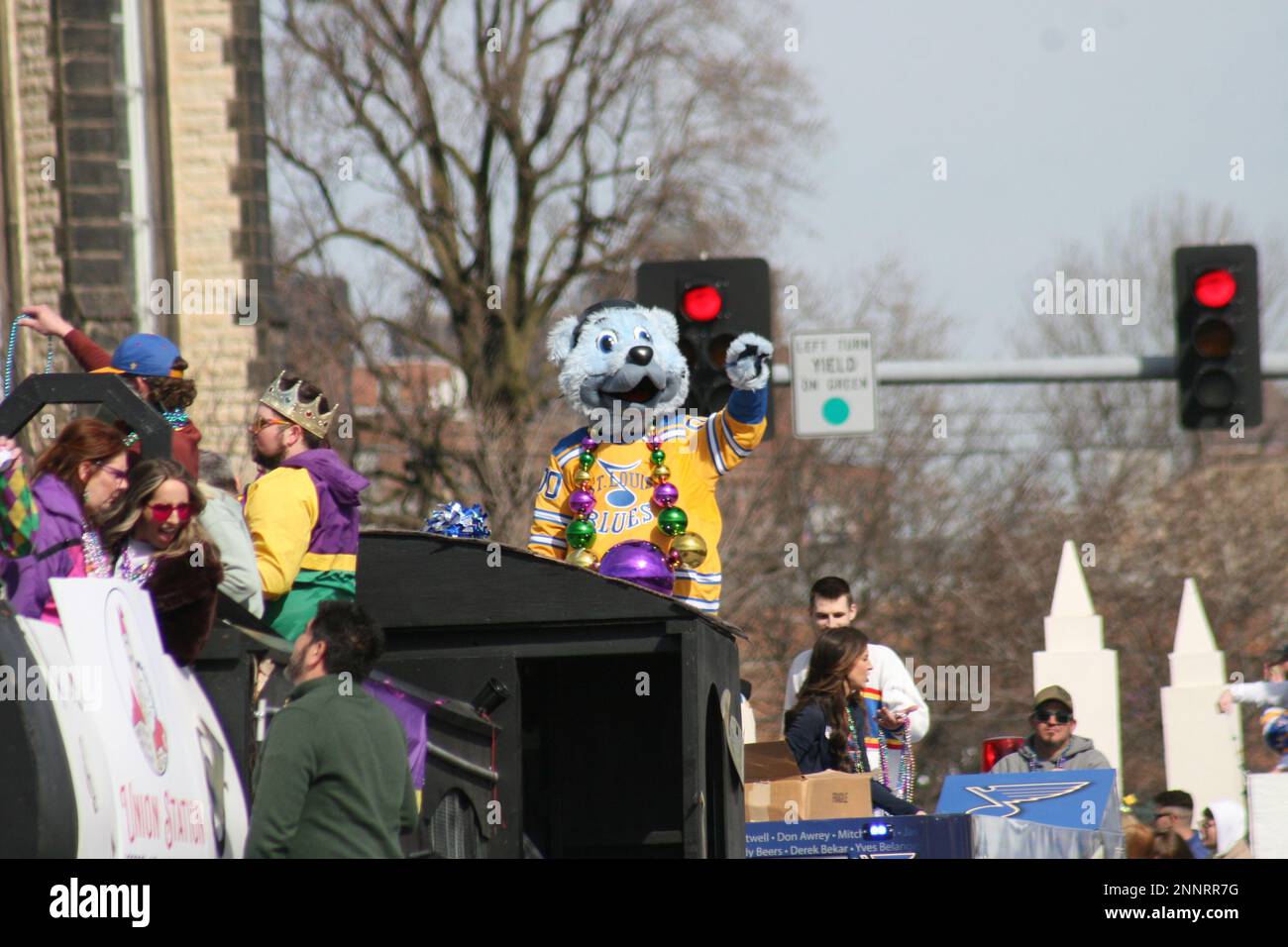 mardi gras st louis bud light tent