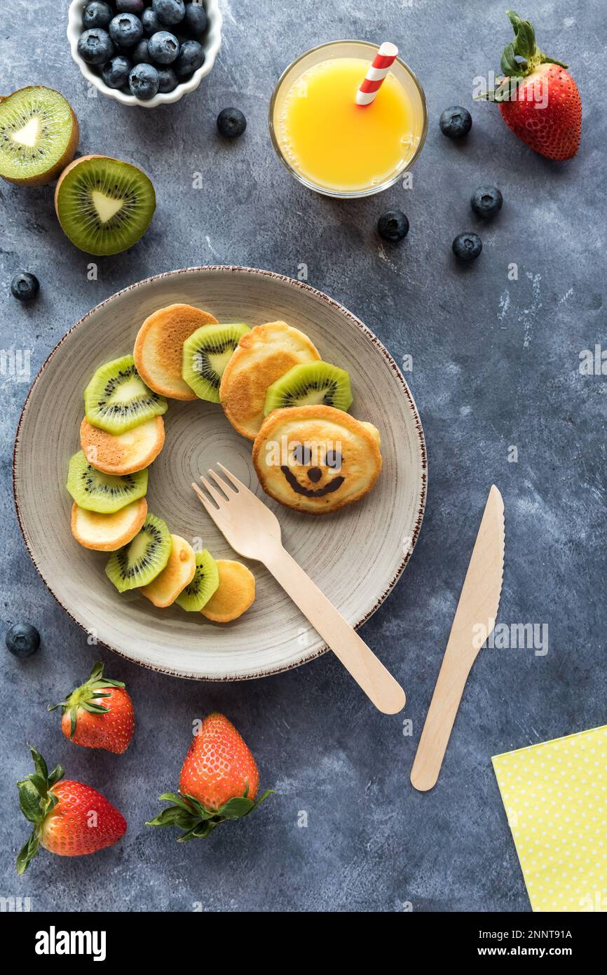 Food shaped caterpillar hi-res stock photography and images - Alamy