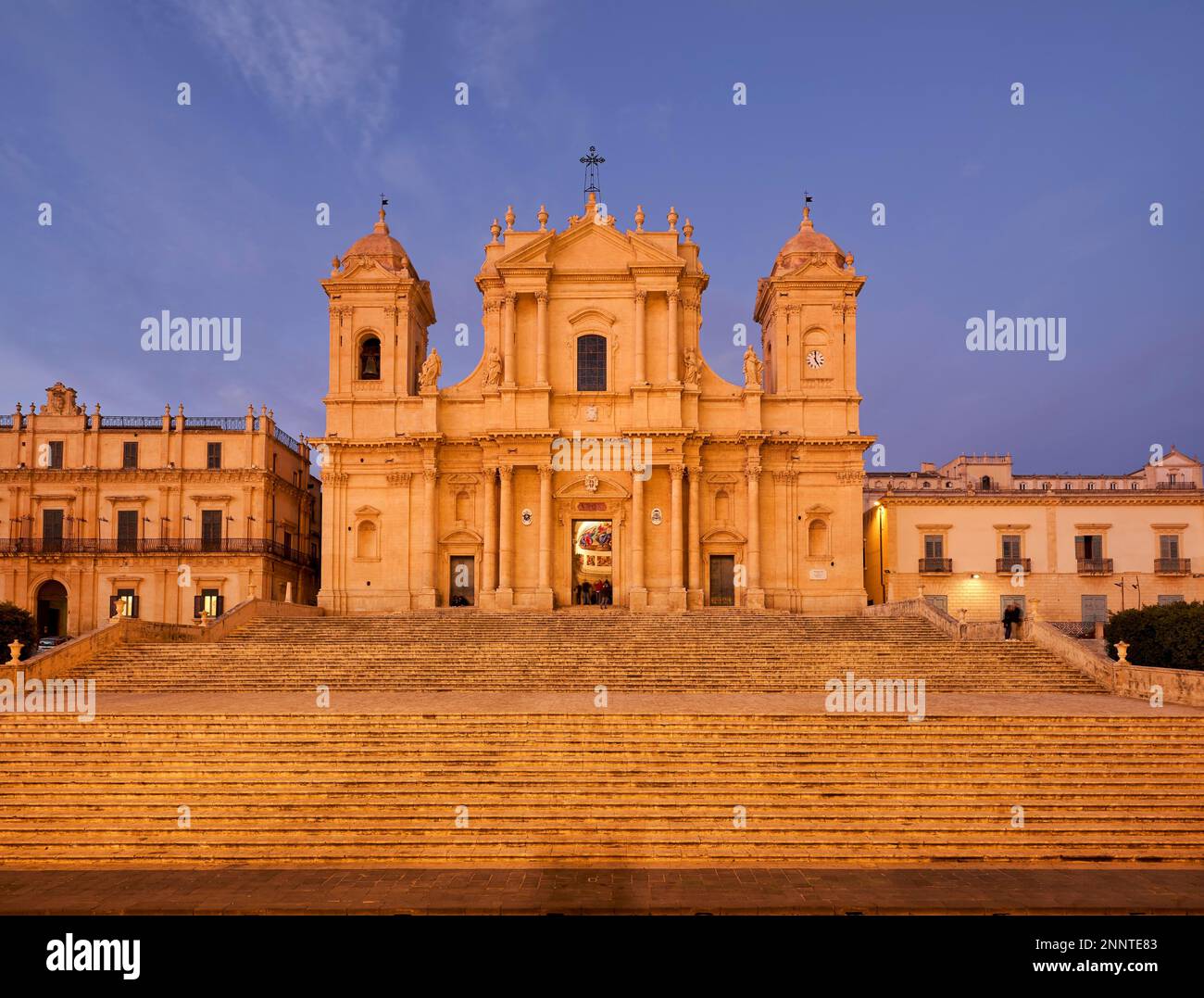 Noto Cathedral Sicily Italy Stock Photo - Alamy