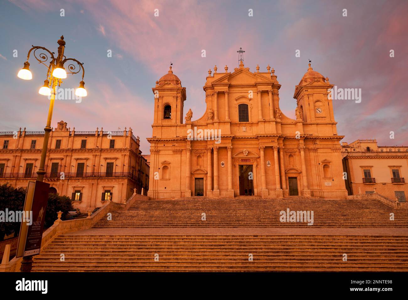 Noto Cathedral Sicily Italy Stock Photo - Alamy