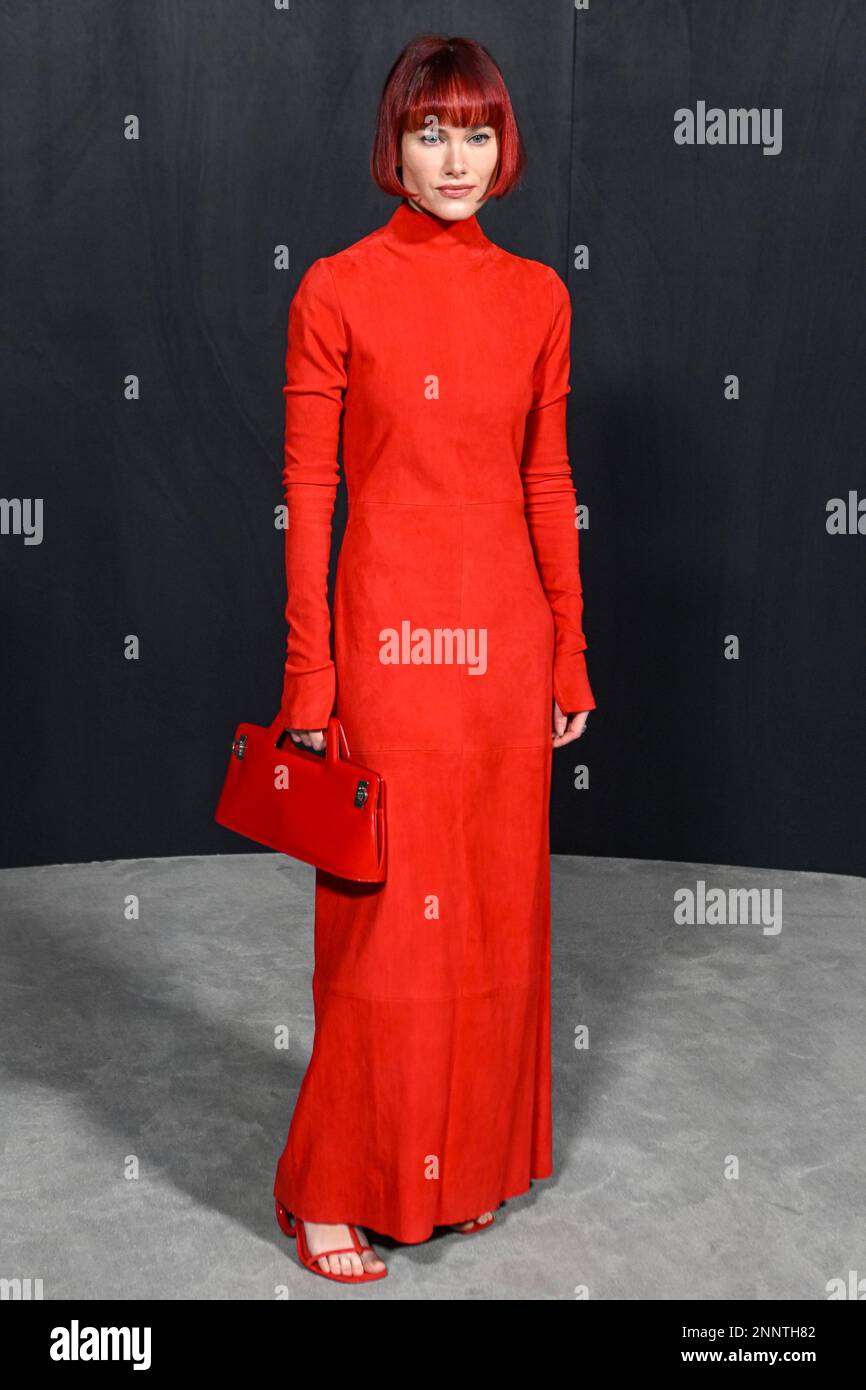 Milan, Italy. 25th Feb, 2023. Milan, Milan Fashion Week, fall winter