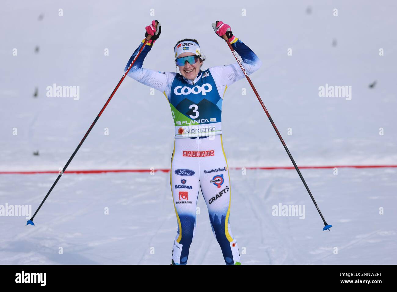 2023 fis world cross country ski championships planica hires stock