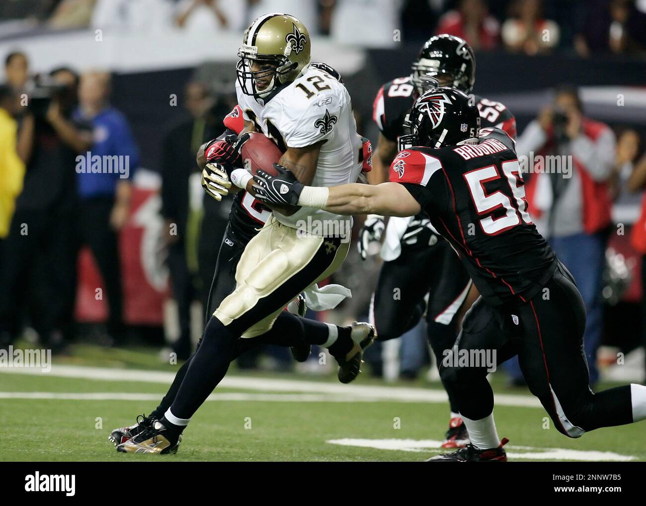 10 December 2007: New Orleans Saints wide receiver Marques Colston