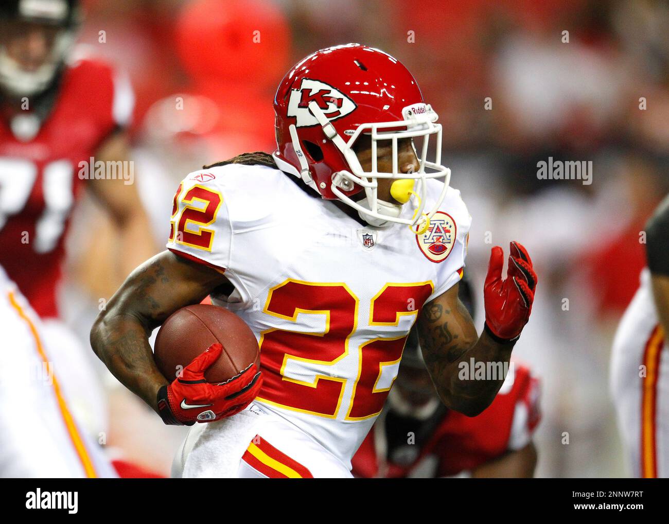 Kansas City Chiefs wide receiver Dexter McCluster (22) makes a