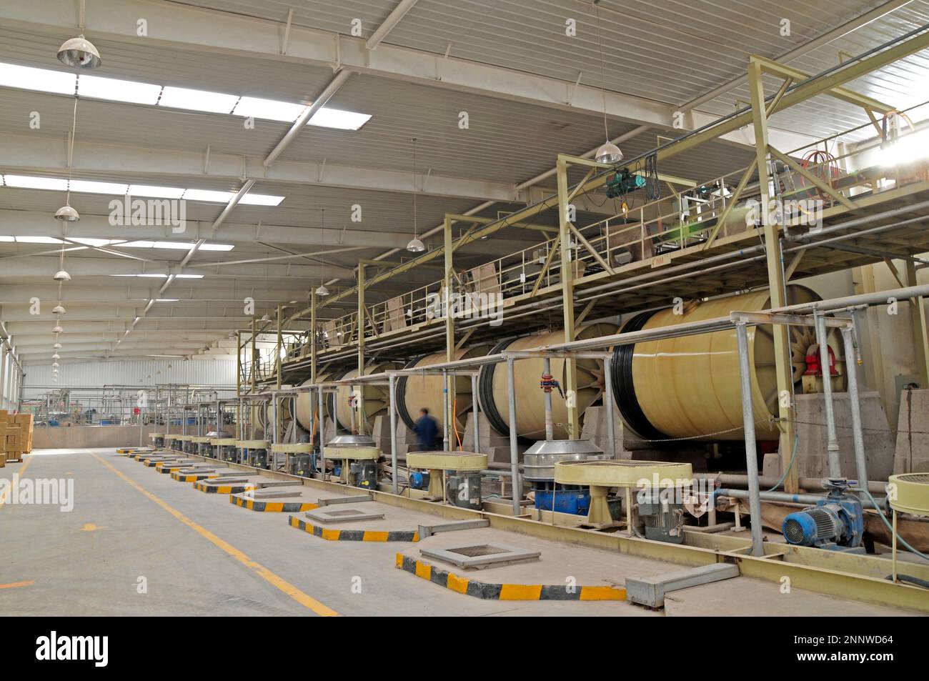 Ceramic factory equipment Stock Photo Alamy