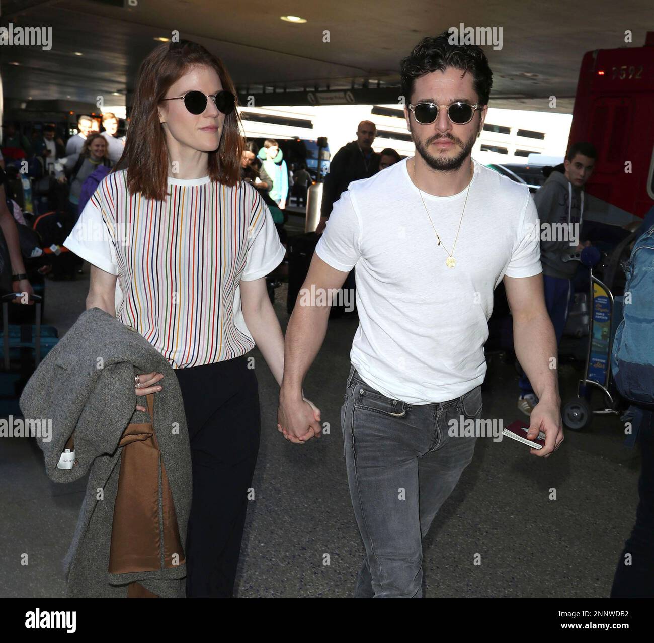 FEBRUARY 17th 2021 Actress Rose Leslie and actor Kit Harington