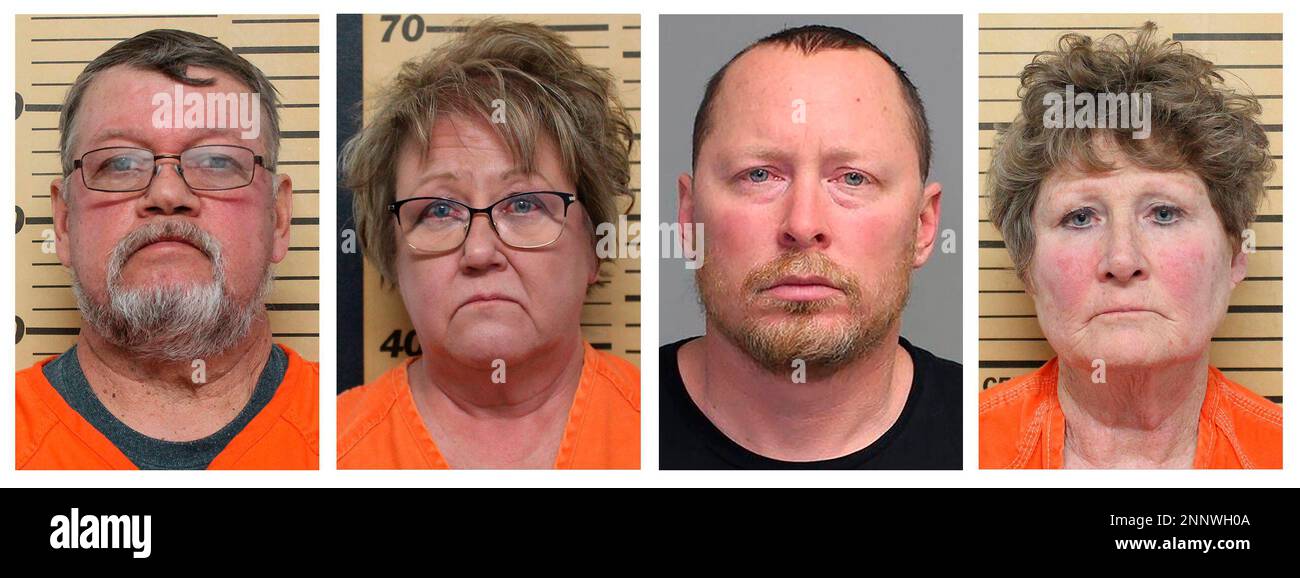 These undated photos provided by the Iowa Department of Public Safety