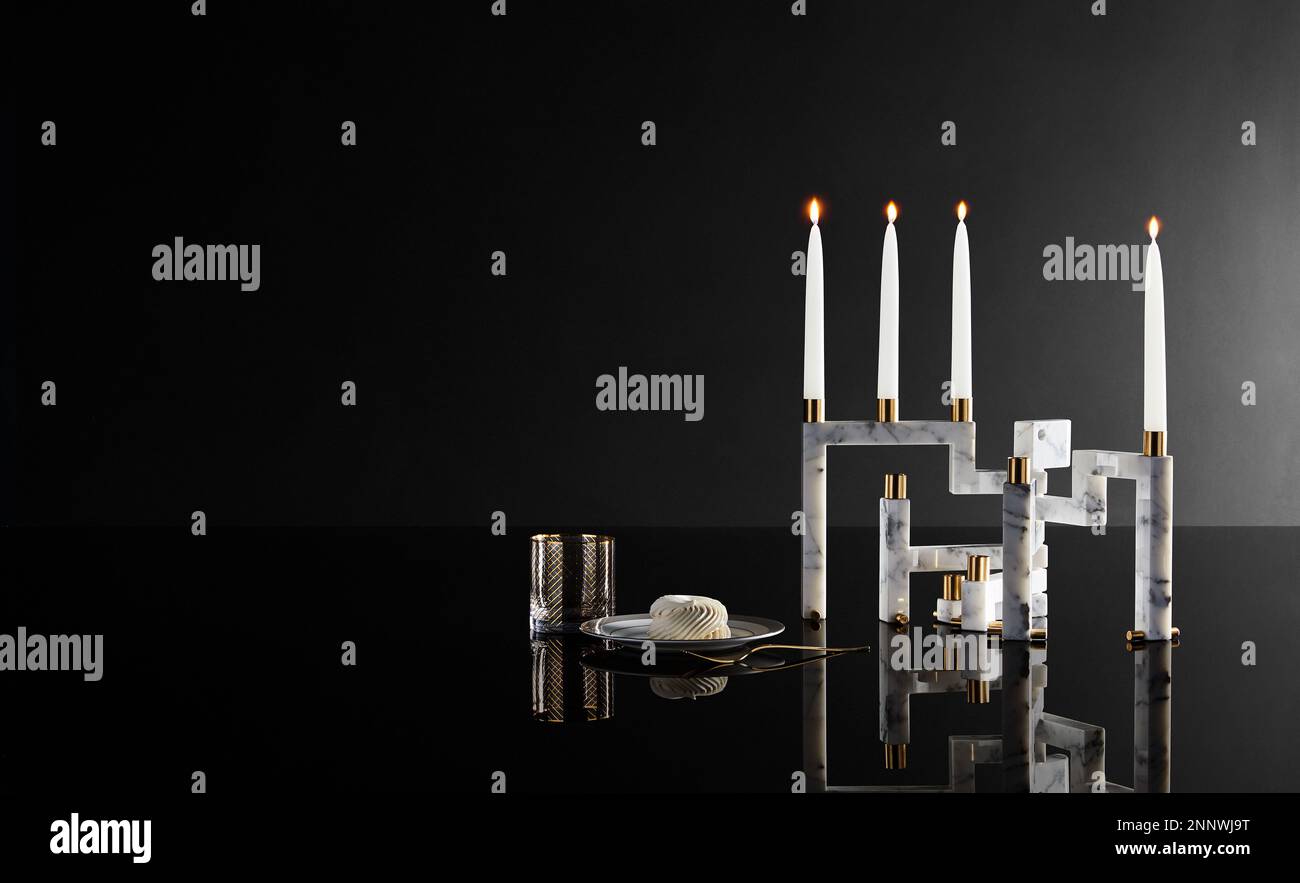 This image provided by Novita Italia shows a Vestalia white marble