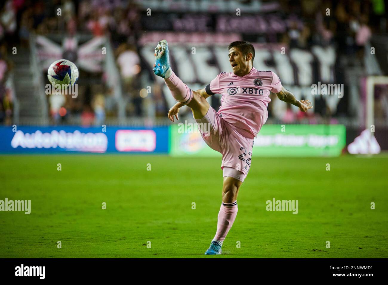 Fort Lauderdale, FL, USA. 25th Feb 2023. Inter Miami CF 22 Nicolas ...