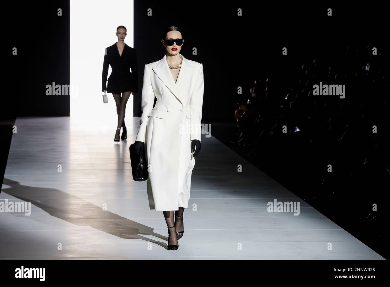 DOLCE & GABBANA Fall-Winter 2023-2024 Runway during Milan Fashion Week ...
