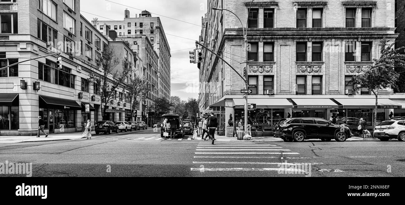 Madison Avenue, New York City, New York, USA Stock Photo - Alamy