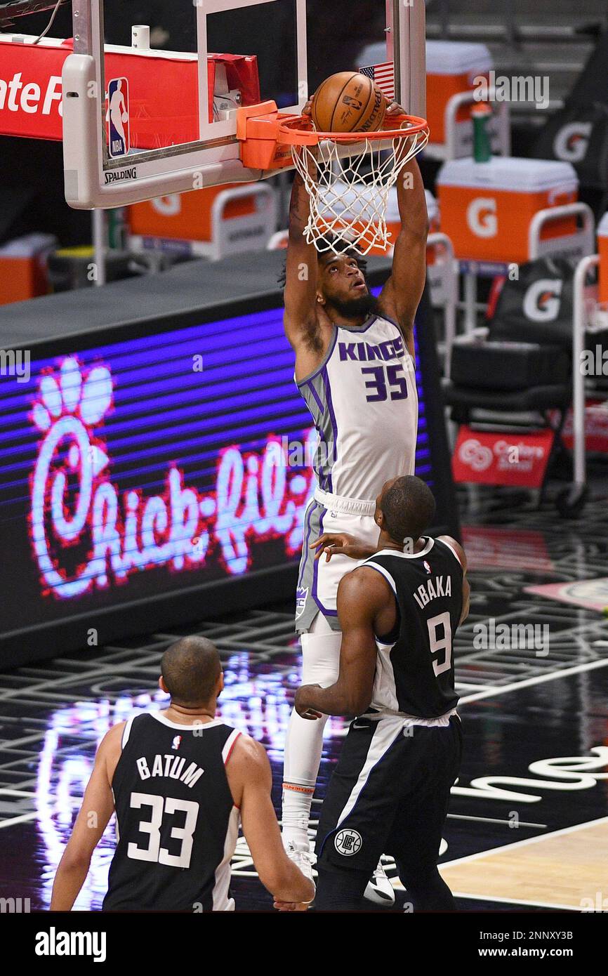 LOS ANGELES CA FEBRUARY 07 Sacramento Kings Forward Marvin