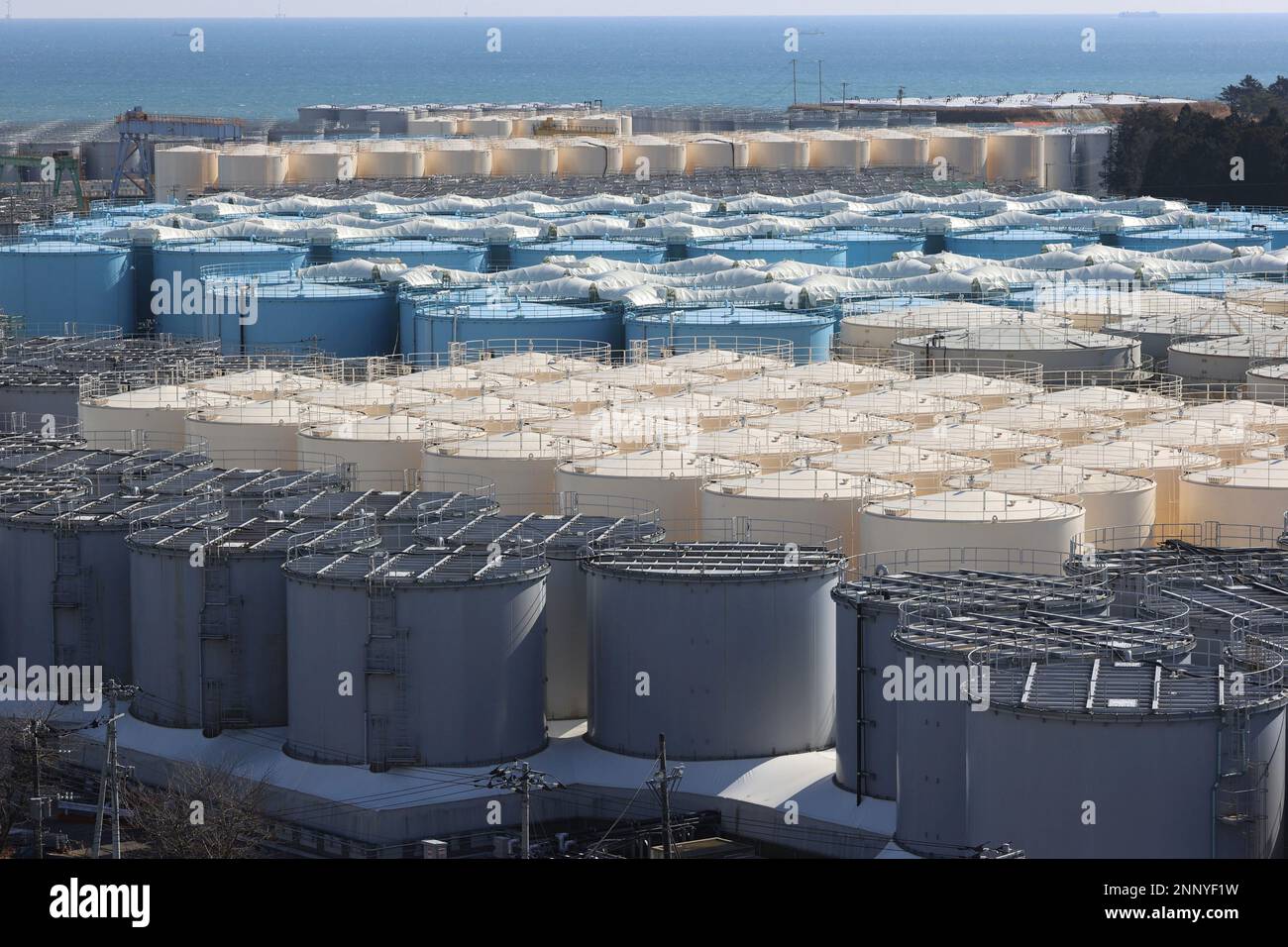 A tsunami in japan caused a meltdown of reactors at