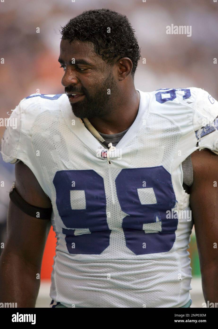 26 OCT 2008: Greg Ellis of the Cowboys during the game between the