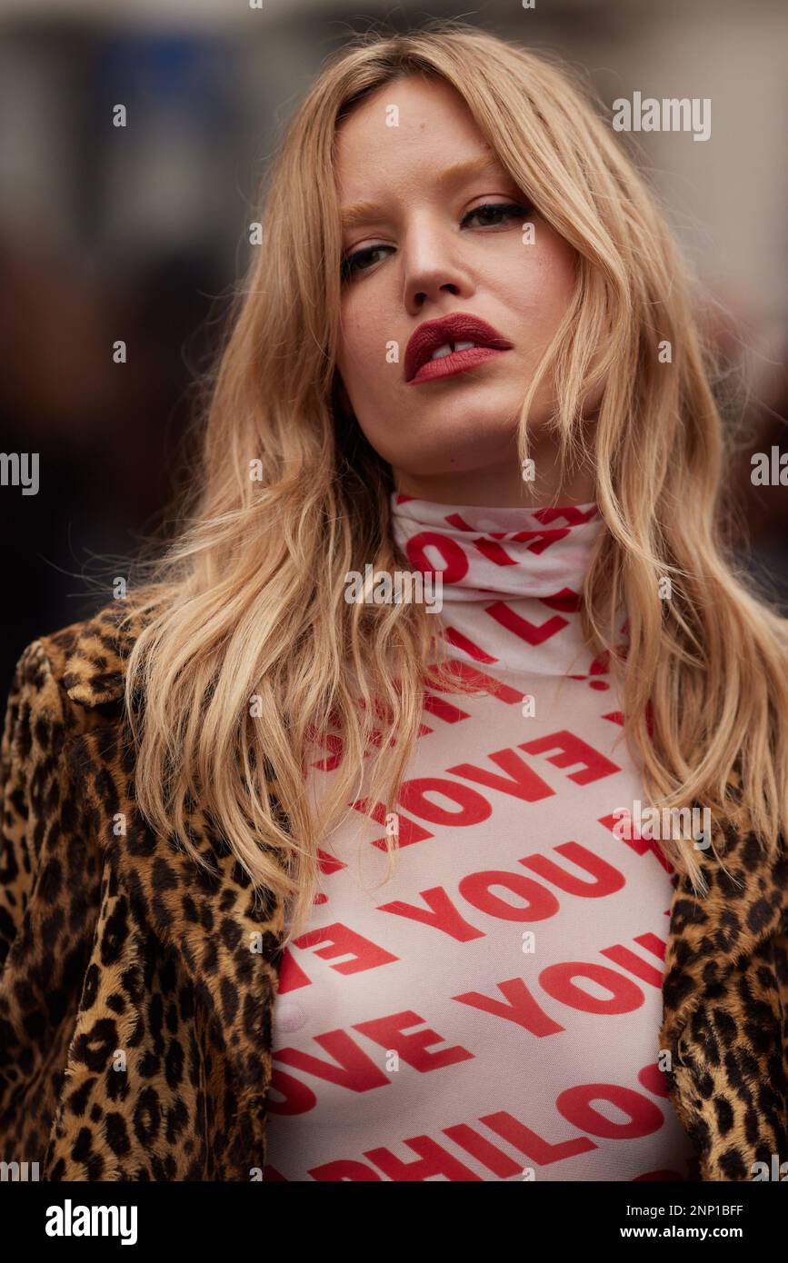 Georgia May Jagger Outside Philosophy Di Lorenzo Serafini Fashion Show Georgia May Jagger Outside Philosophy Di Lorenzo Serafini Fashion Show